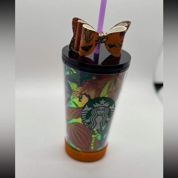 🆕Starbucks Summer 2022 Tropical Floral 16 oz Grande Tumbler Cold Cup❤️❤️❤️ - Picture 3 of 5